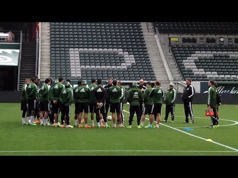 Video: Caleb Porter on the first week of the season | 2014 Timbers Training
