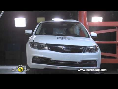 Prueba de choque Qoros 3 Sedán por EuroNCAP