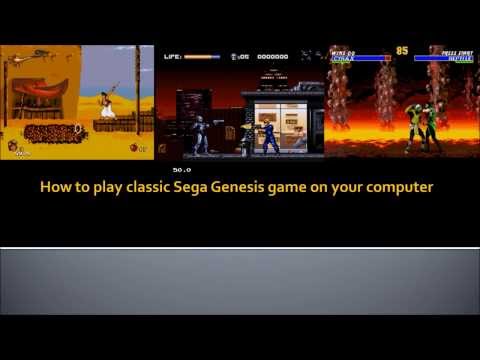 how to play sega games on pc
