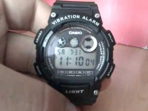 how to turn off alarm on casio w-753