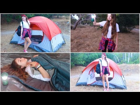Camping/Vacation Makeup, Hair, Outfits, + Essentials!