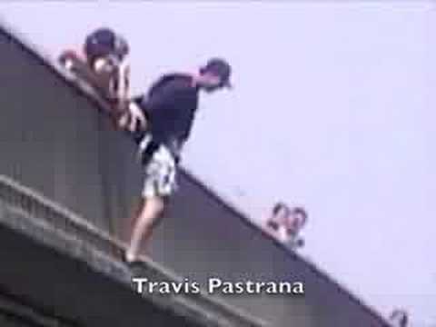 Travis Pastrana Base Jump off Perrine Bridge