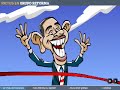 Rictus: Obama gana la carrera presidencial. Grupo Reforma