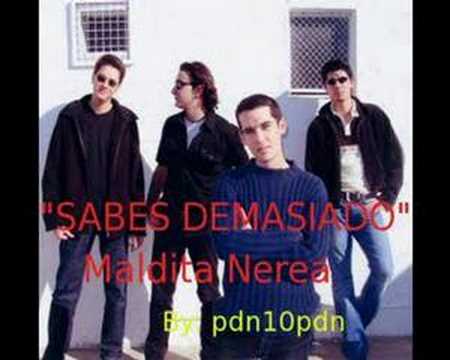 Video de Sabes demasiado de Maldita Nerea