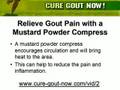 Gout Natural Remedies - Mustard Powder Compress