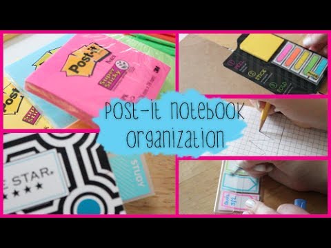 how to organize notebooks