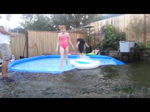 how to drain bestway pool