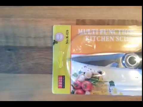 Multifunktion Küchen Schere Unboxing