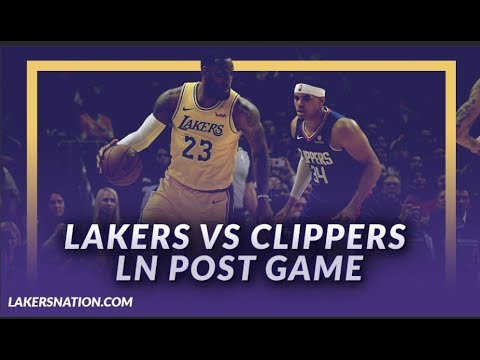 Video: Lakers Discusion: Lakers Beat the Clippers, LeBron James Returns and Plays 40 mins