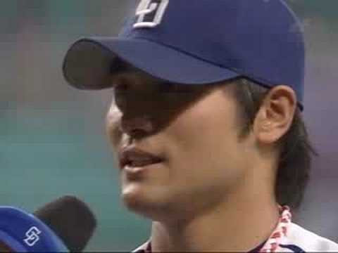 中日ドラゴンズ 平田ヒーローインタビュー