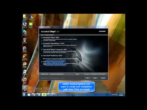 how to patch autodesk maya 2013