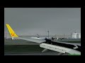 TUIfly.Com Stormy Afternoon Arrival to EDDF/FRA