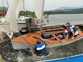 Comedy boat crash