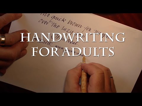 how to improve handwriting