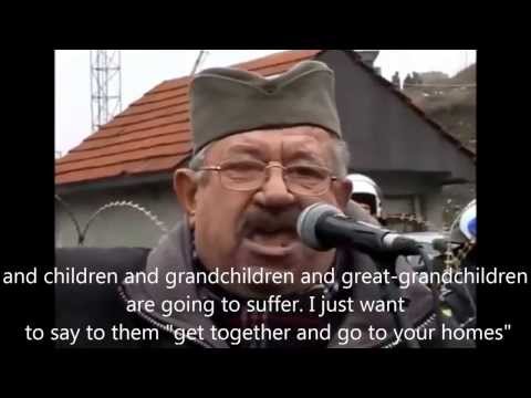 Serbia - Man from Kosovo is talking about the truth, the NATO bombing of Serbia in 99` and trying to take this holy land of Serbia from them by creating quasi-state a...