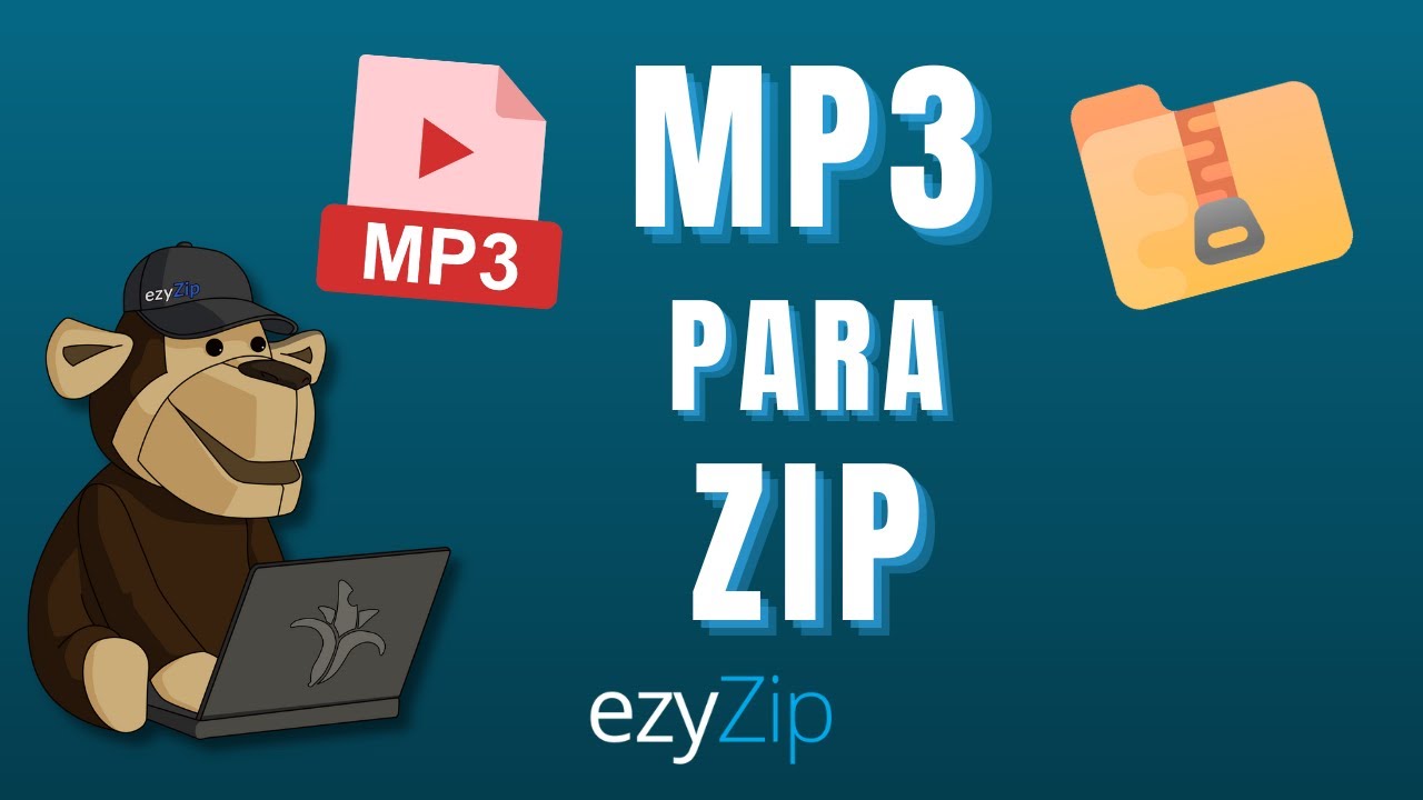 Conversor MP3 para ZIP Online (Sem Limites!) ezyZip