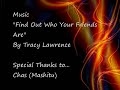 a song by tracy lawrence, in a format that the words are shown as the sond sing them. karioki style