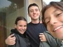Fam�lia Buscap� na praia