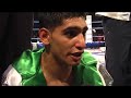 Amir Khan post fight interview Amir Khan post fight interview