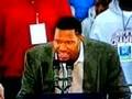 YouTube - Michael Strahan says WE STOMPED YOU OUT,