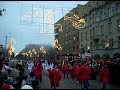 Joulupukkiparaati eteni Keskustorille Hämeenkatua pitkin Joulun avauksena