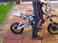 pitbike wardys patio gettin the treatment