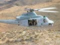 UH-1Y Landing in desert