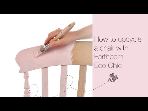 Painting a chair with Earthborn Eco Chic: Claypaint for Furniture