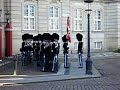 the danish queen's royal life guards at amalienborg, copenhagen

dronningens livgarde ved amalienborg. k�benhavn 

dk-update.dk