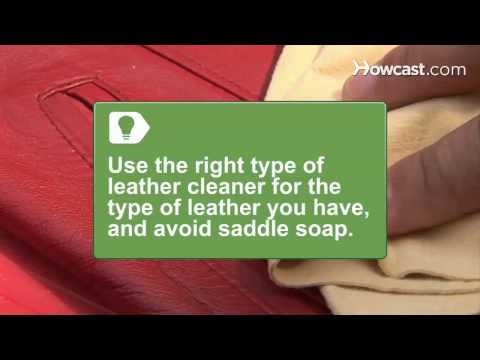 how to get rid leather smell