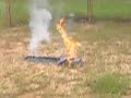 HUGE explosion (burns forrest, and we run from cops) HUGE explosion (burns forrest, and we run from cops)