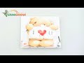 Romantic Teddy Bear Light Switch Plate Cover Decor Sticker 12 Pcs - dinodirect