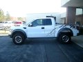 2010 Ford Raptor white at Billy Howell Ford Cumming GA 770-887-2311 ..SEE ON EBAY !!