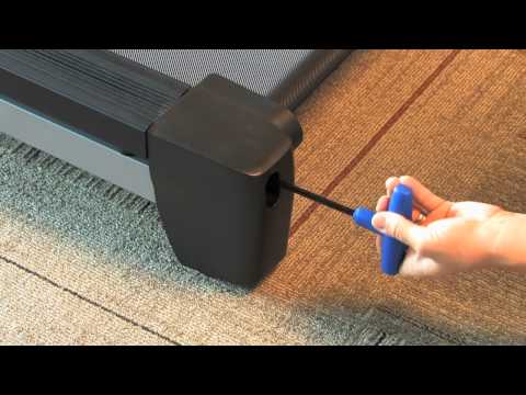 how to keep treadmill belt centered