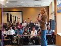 Chelsea talks Iraq, Dad