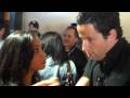 at the world premiere of knuckle draggers, hih catches actors ross mccall & danielle nicolet in a moment. actress ali hillis comes to danielle's defense when...