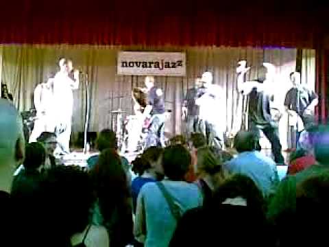 Novara Jazz 2009 - Hypnotic Brass Ensemble first live in Italy 02