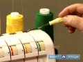 How to Sew: Using a Serger : How to Thread the Lower Looper of the Serger Sewing Machine