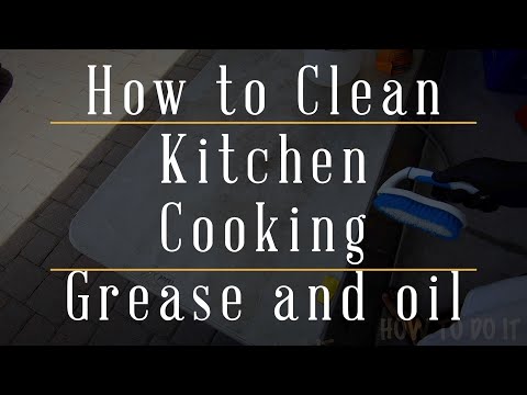 video-linktoworks-How to clean kitchen cooking grease and oil residue