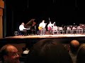 after 2 weeks of being introduced to jazz in the newman new jazz school program, and a few days of practicing together, the students of ensemble 1 (which for one reason or another played 3rd out of many ensembles) or 