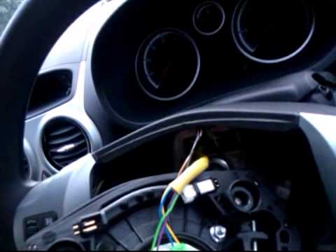 how to remove zafira b steering wheel