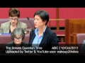 Barnaby Joyce: How many droughts will the carbon tax prevent? asked to Senator Penny Wong