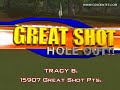 Golden Tee Great Shot on Sunny Wood!