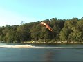 Elvis flying the wego kite tube
