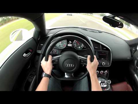 how to test drive an audi r8