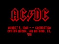 AC/DC That's The Way I Wanna Rock N' Roll - Live [San Antonio 1988]