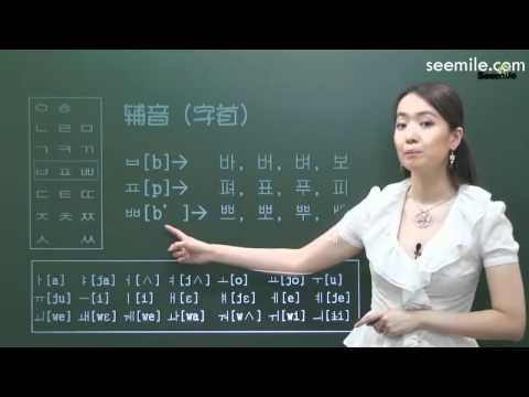 (韩国语发音) 4.韩文 辅音 (ㅂ,ㅍ,ㅃ)