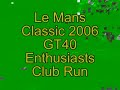 gt40 at le mans classic