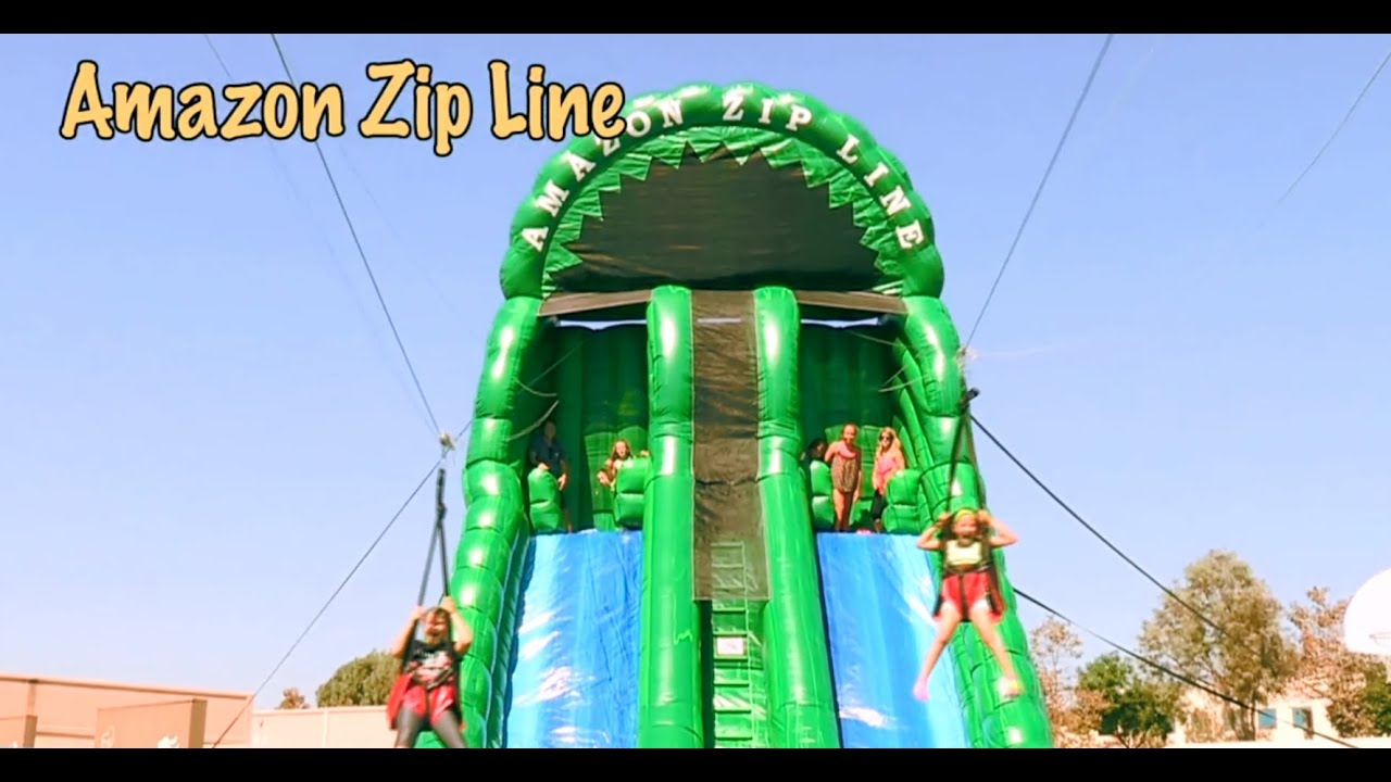 EInflatables Amazon Zip line Party Inflatable for Sale in Orange County and Worldwide