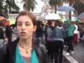 STUDENTI e LAVORATORI MANIFESTANO A MASSA